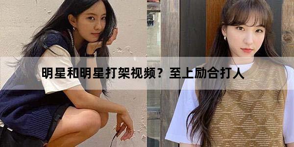 明星和明星打架视频？至上励合打人