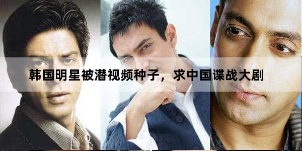 韩国明星被潜视频种子，求中国谍战大剧